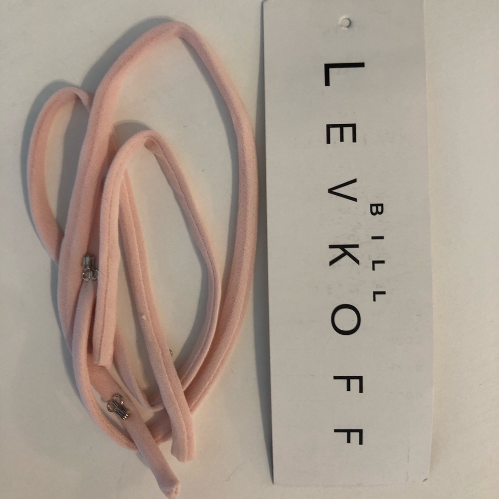 Bill Levkoff Petal Pink Strapless Chiffon Dress - Picture 6 of 8